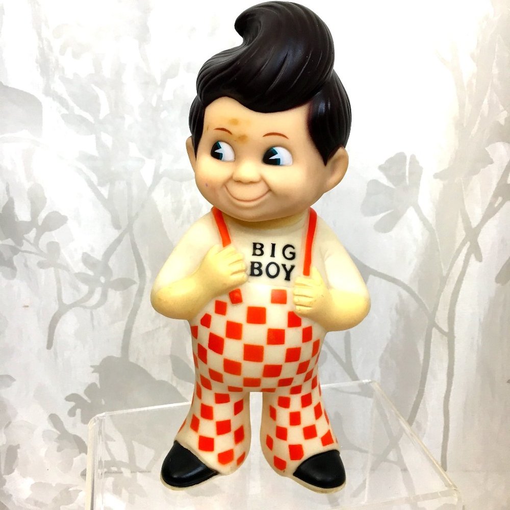 70’s Bob’s Big Boy Rubber  Souvenir Bank Collectible